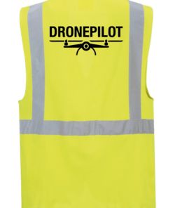 Dronepilot vest med lomme