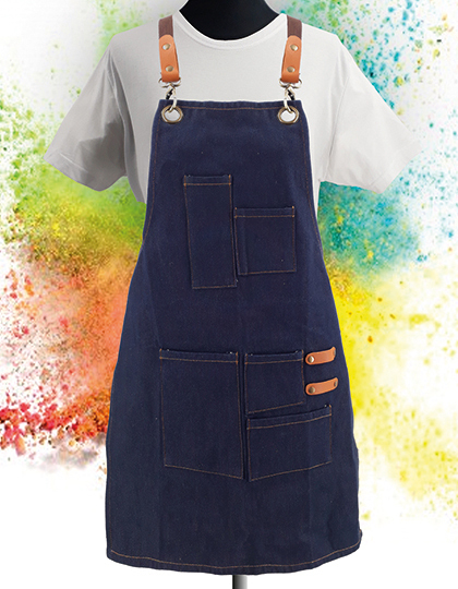 EX284 Kids Apron Denim 60 x 45 cm