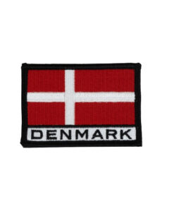Flag – Danmark broderet