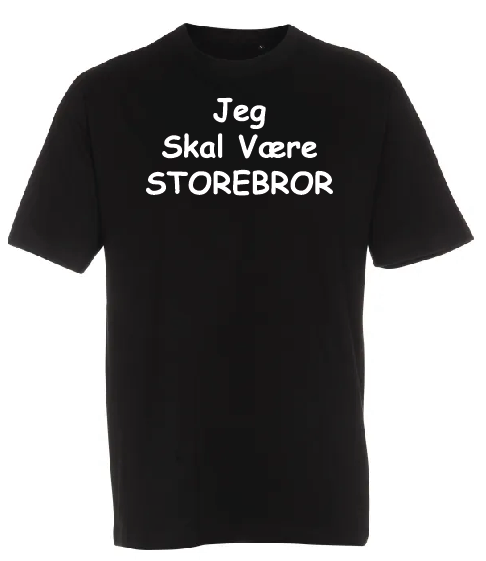Jeg Skal Være STOREBROR T-shirt