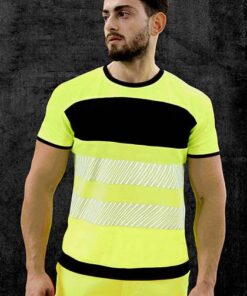 KX1000 EOS Hi-Vis Workwear T-Shirt With Printing Area