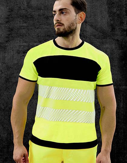 KX1000 EOS Hi-Vis Workwear T-Shirt With Printing Area