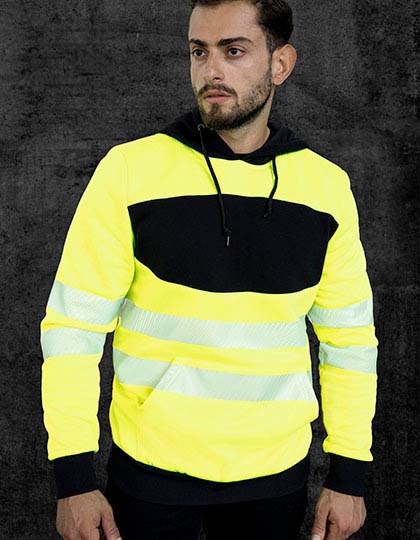 KX1002 EOS Hi-Vis Workwear Hoody With Printing Area