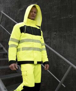 KX1004 EOS Hi-Vis Workwear Parka With Printing Area