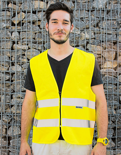 Sikkerhedsveste med Lynlås KX217