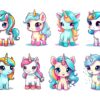 Magiske Unicorn Strygemærker