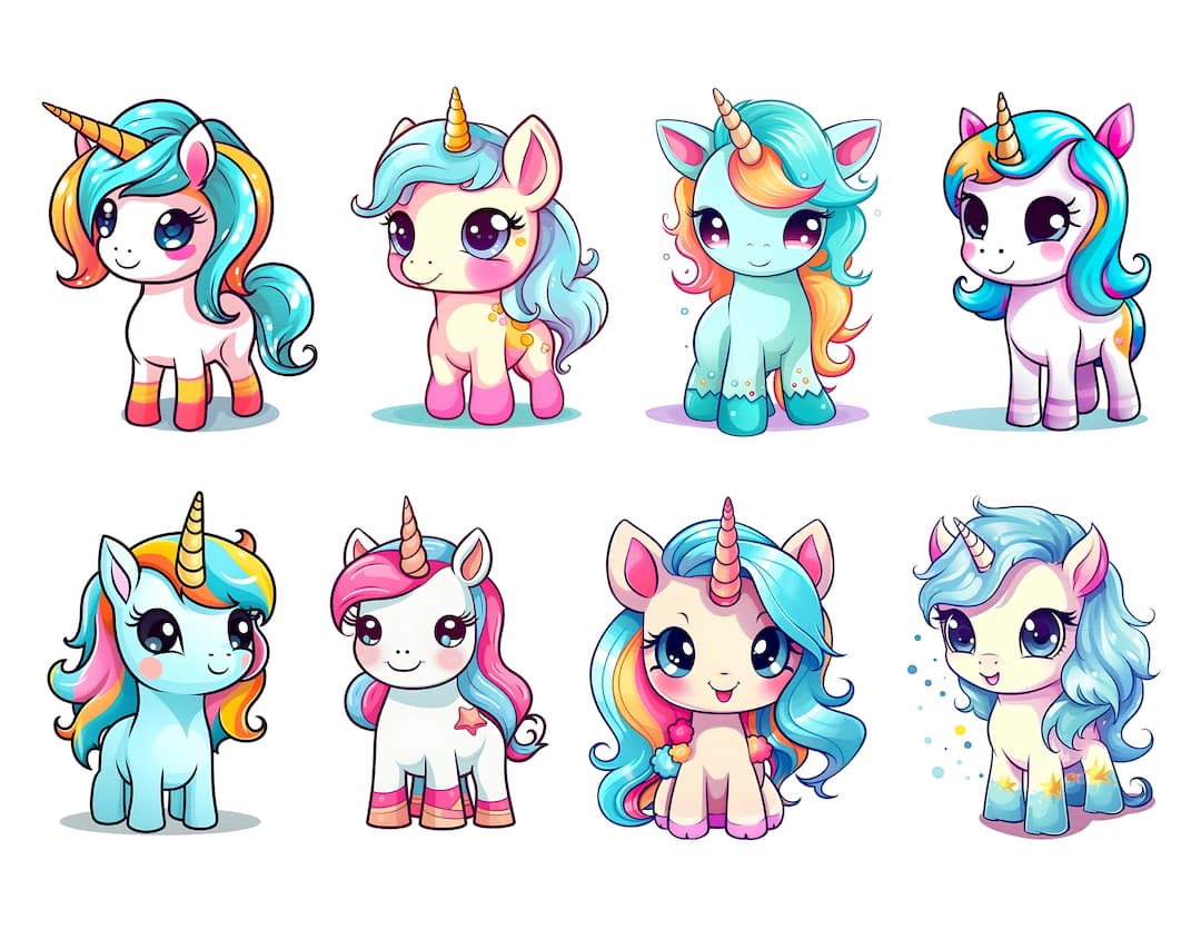 Magiske Unicorn Strygemærker