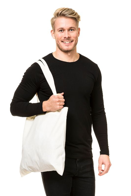 Mulepose med Lang Hank 38 x 42 cm st2415