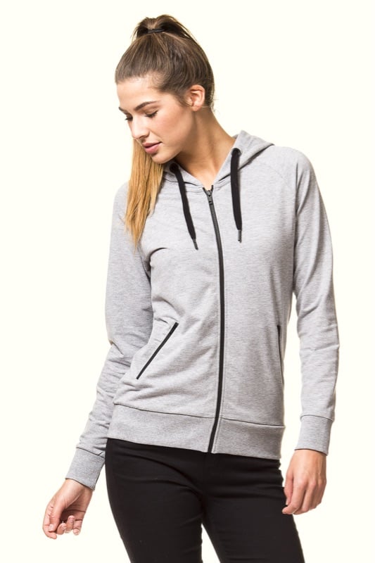 Lady Sport Hooded Zip (ST729)
