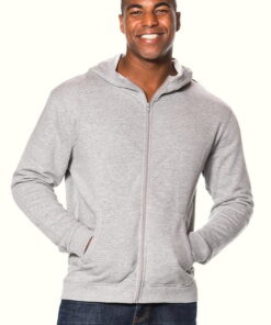 Cotton hooded zip (ST730)