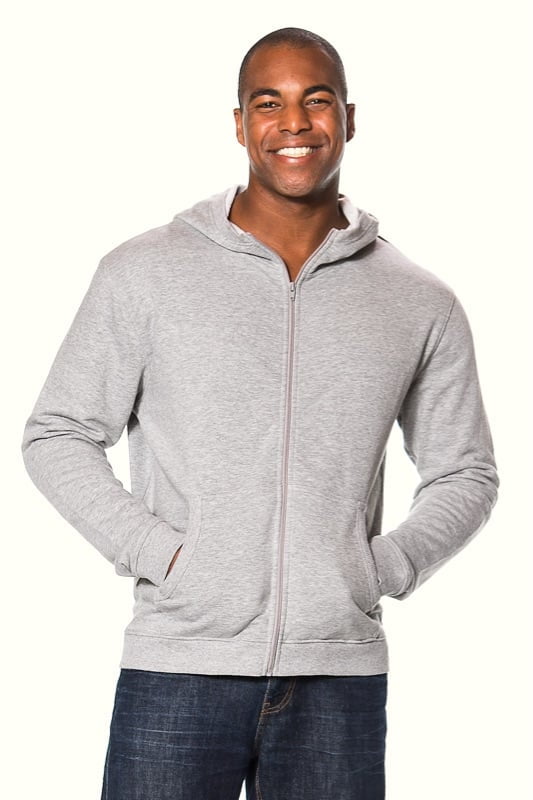 Cotton hooded zip (ST730)