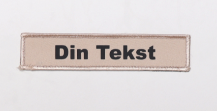 Navneskilt med velcro - Billede 3