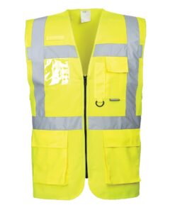 Refleksvest med lynlås Berlin Refleksvest (S476)